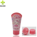 50ml plastic cosmetics bady hand cream tube packaging with caps